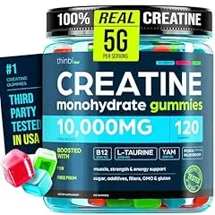 EcoWise Wellness Creatine HCL Gummies 750mg